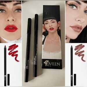 2/$25 QVEEN STUDIO PARTNERS IN CRIME LIP LINER DUO - BRAND NEW in the box!